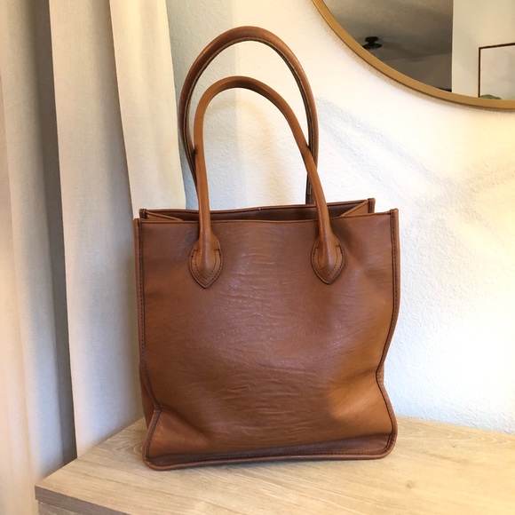 J. Crew Handbags - J.Crew Vegan Leather Tote